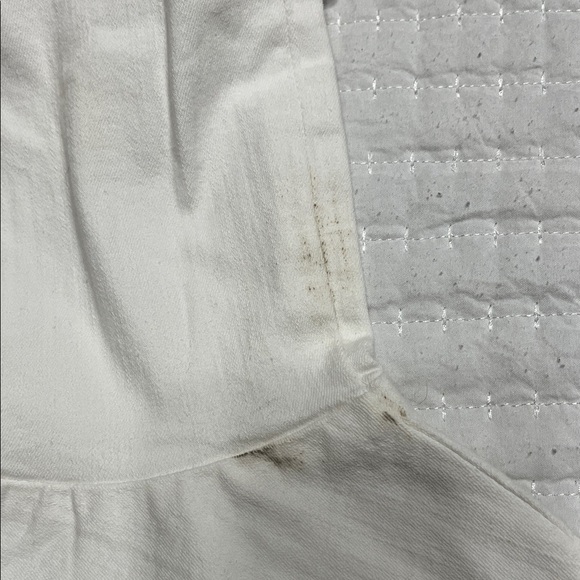 Frame Denim Women's Cream Wide Leg Jeans - Picture 2 of 5